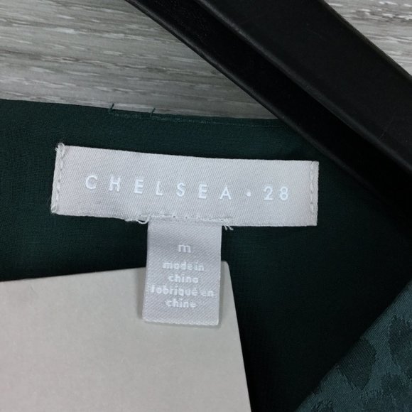 Chelsea28 Twist Front Satin Jacquard Dress - Picture 3 of 4